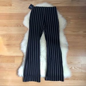 ✨ 2/$30✨ NWT Striped High Waisted Flare Pants